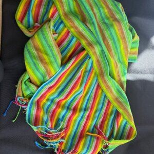 Peruvian Wool Multi-color scarf